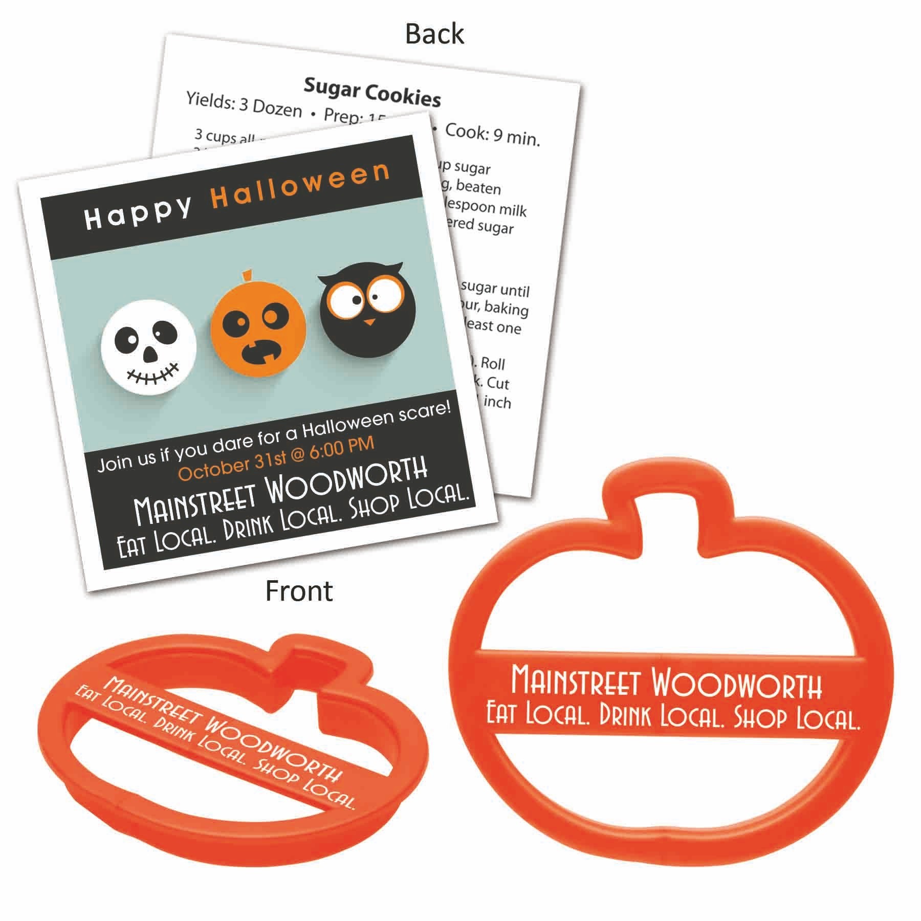 pumpkin shaped cookie cutter