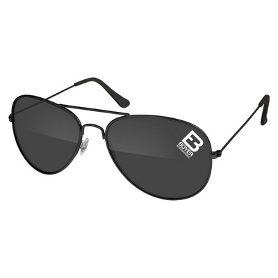 Metal Aviator Sunglasses